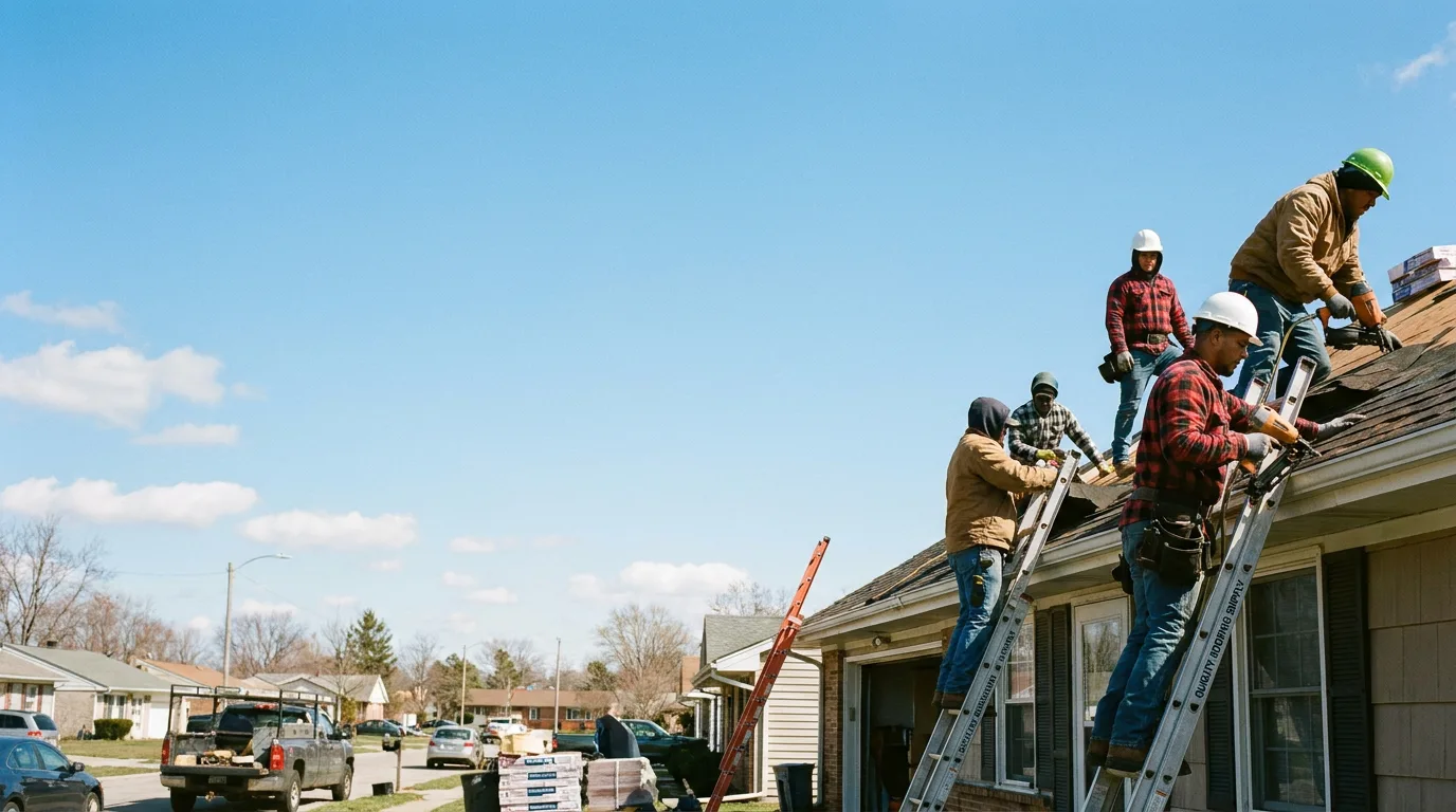Roofing in Leckrone, PA near me